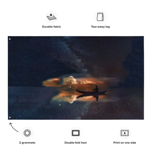 Boat Universe Flag - Image 2