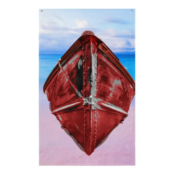 Red Boat Flag