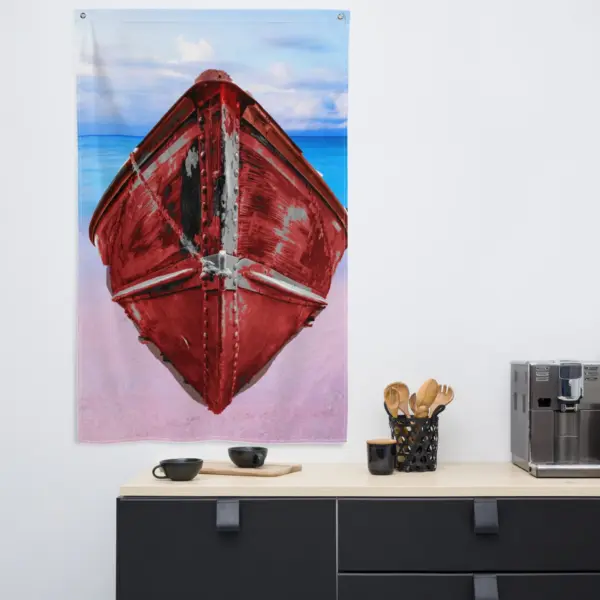 Red Boat Flag - Image 4