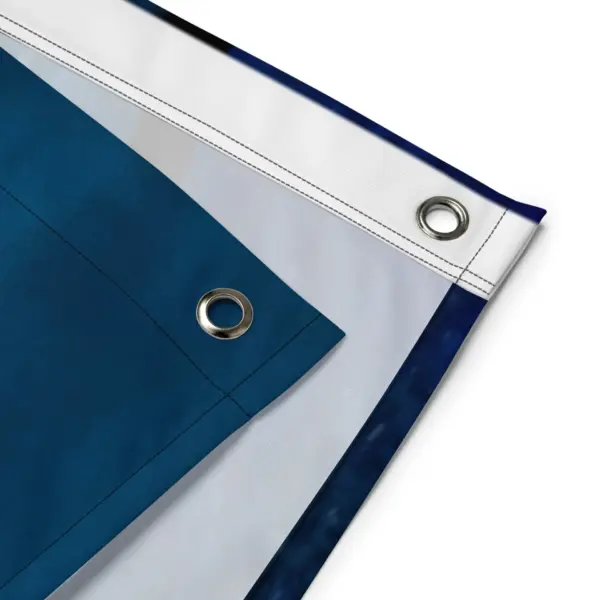 Dolphin Nightsky Painting Flag Tapestry - Image 4