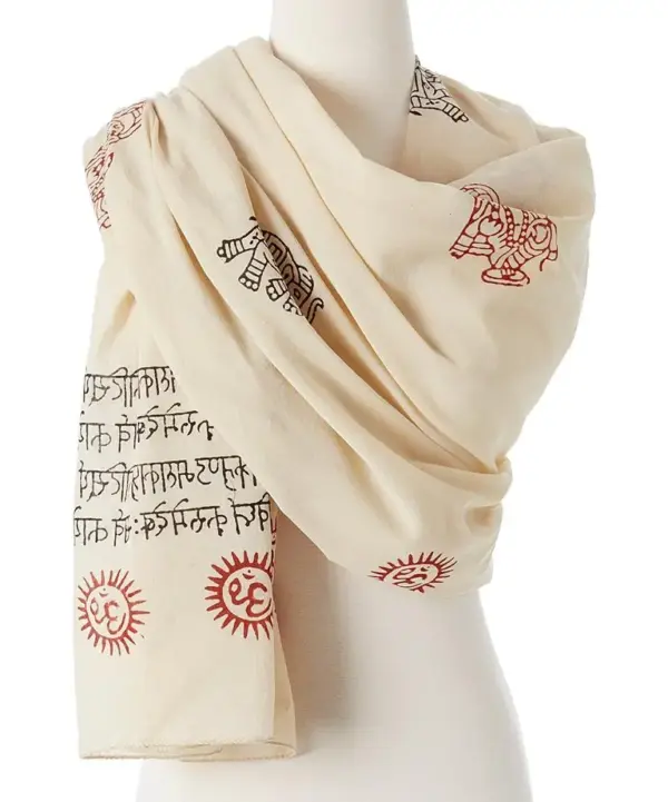 Ganesh Mantra Shawl - Image 2