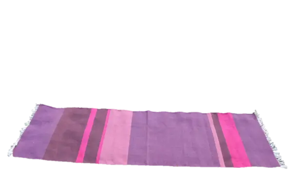 Handwoven cotton Floor Yoga Meditation Prayer Rug - Image 12