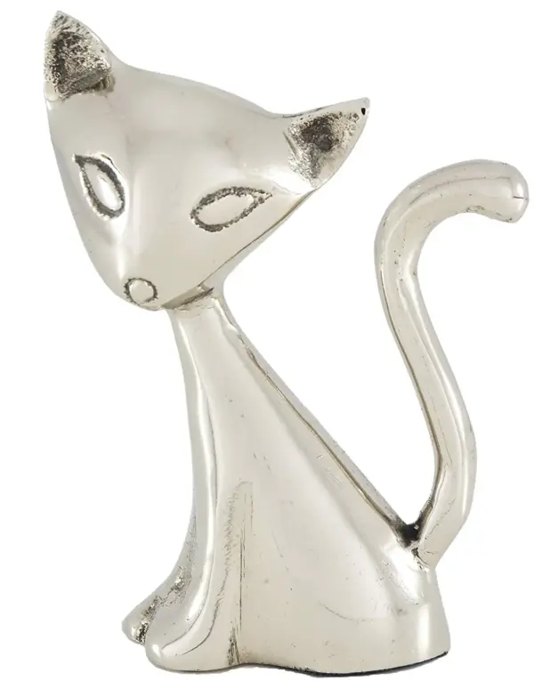 Vibhsa Cat Ring Holder (Silver) - Image 6