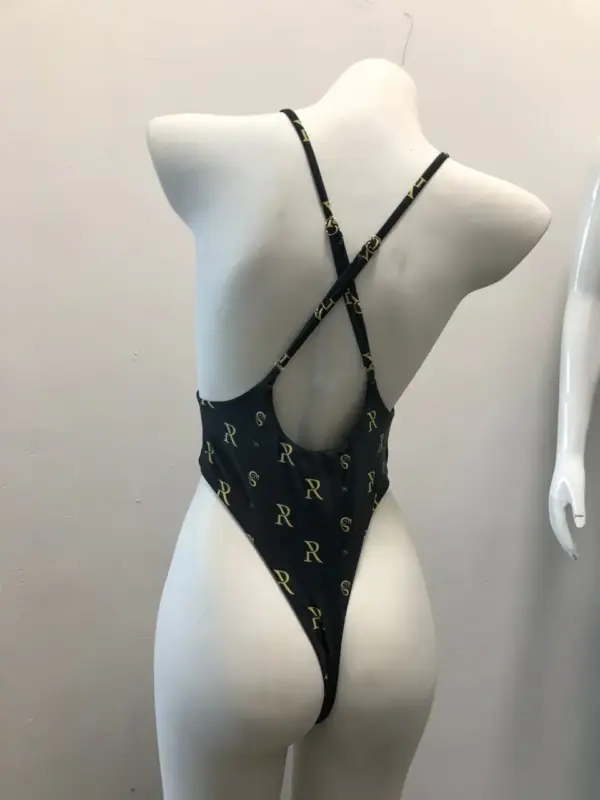 Cross Back Swimwear Plus Size Bathing Suits - Image 6