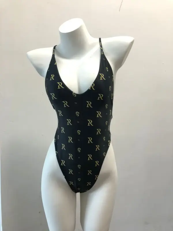 Cross Back Swimwear Plus Size Bathing Suits - Image 3
