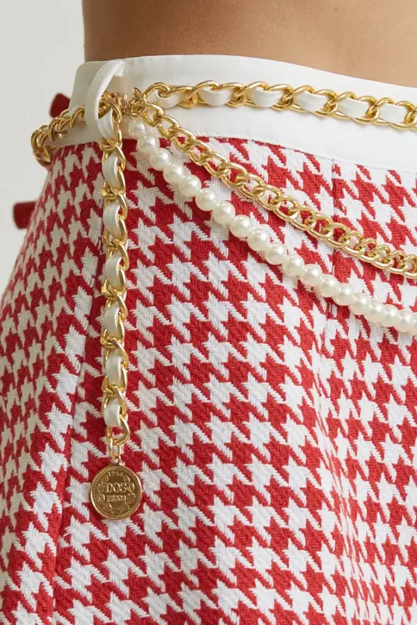 Gianna Houndstooth Print Set - Image 3