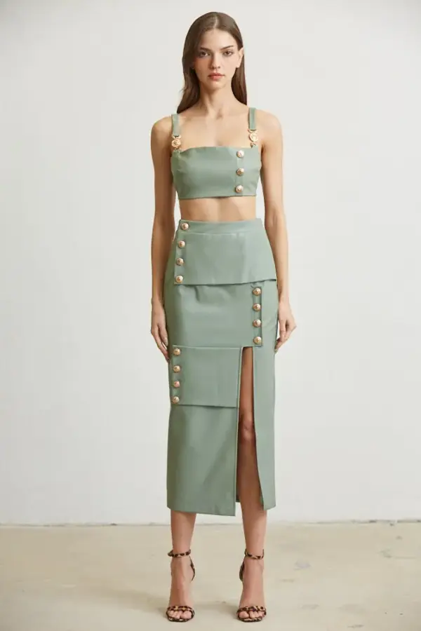 Nora Faux Leather Set - Image 6