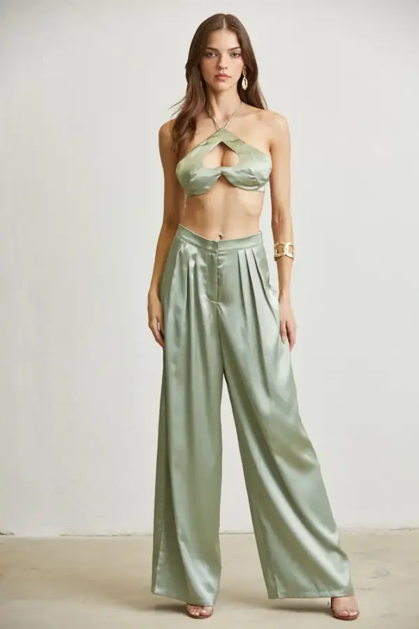 Ivy Luxe Satin Fabric Set