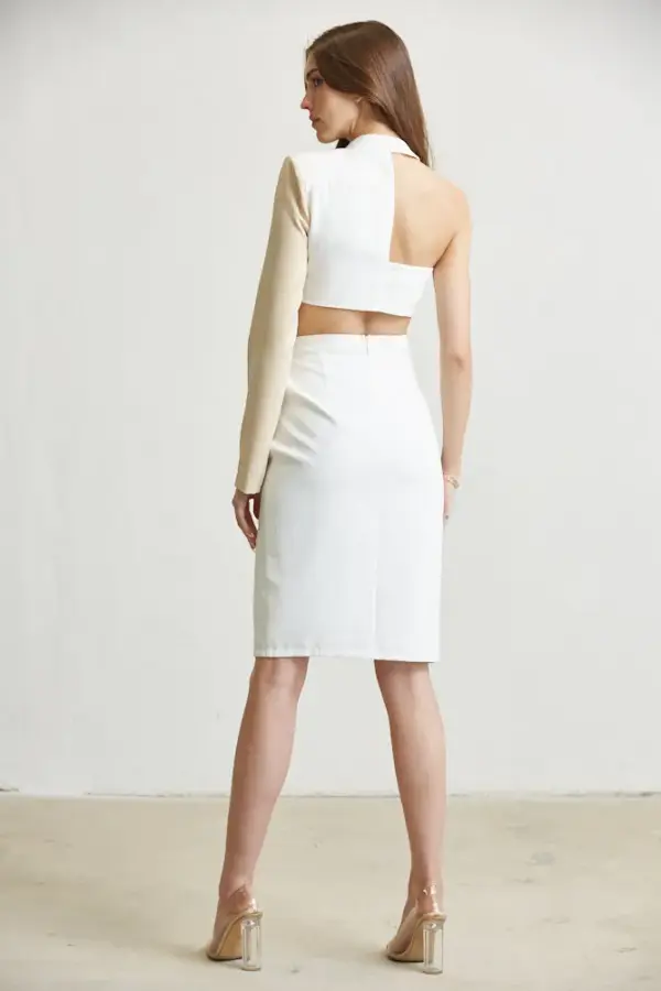 Emilia Two Tone Skirt Set - Image 6