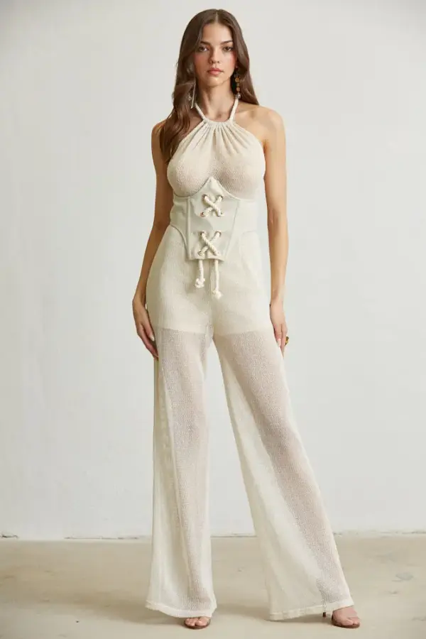 Leilani Jumpsuit+Corset Set