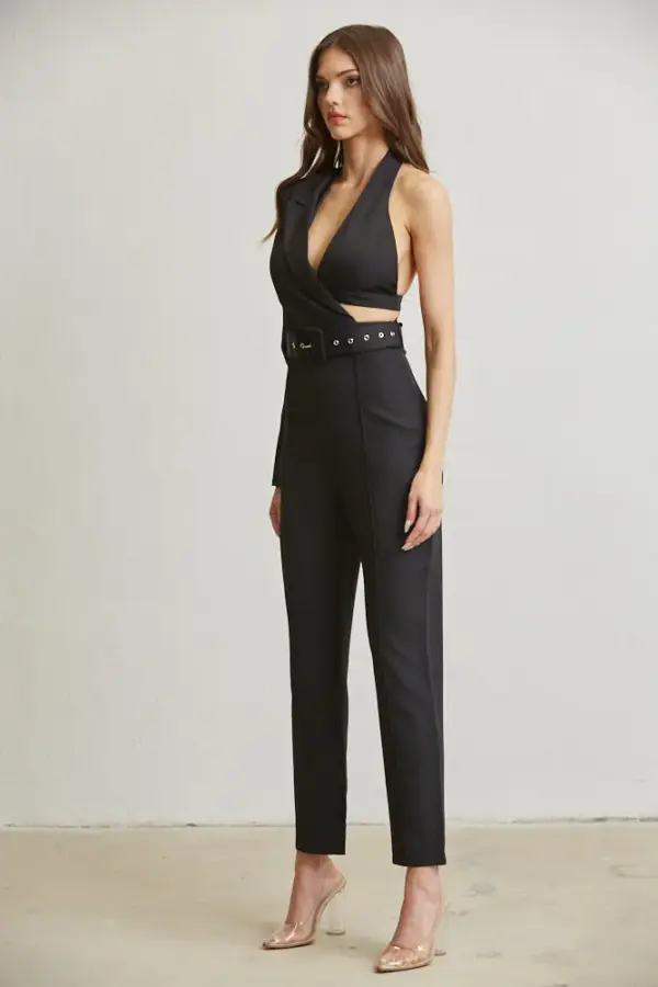 Ruby Jumpsuit & Bralette Set - Image 2
