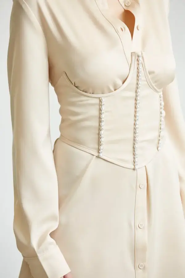 Audrey Shirt Dress + Corset - Image 8