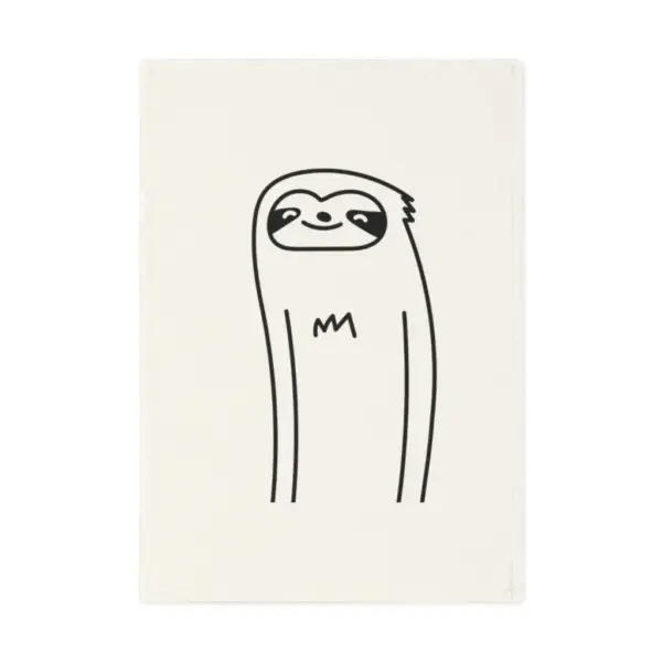 Sloth Cotton Tea Towel, 50 x 70 cm, organic cotton - Image 7