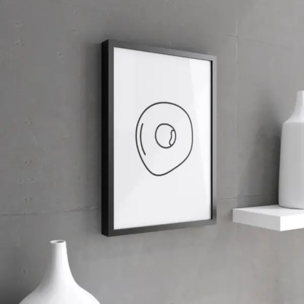 The Fried Egg - Wall Print, Kitchen Wall Decor - Image 4