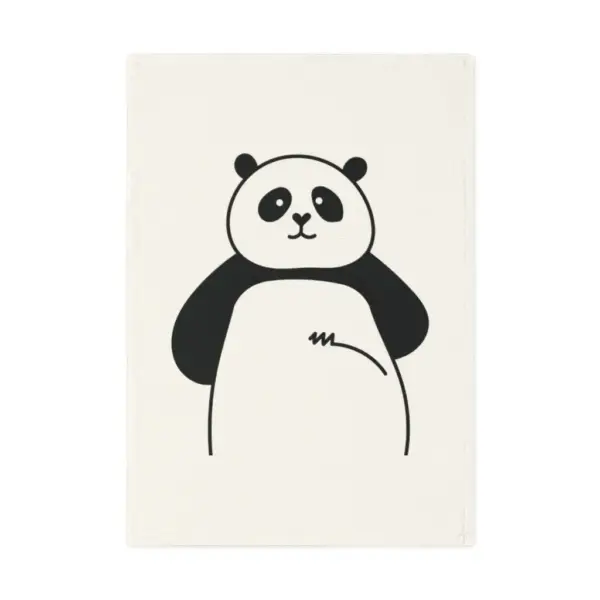 Panda Cotton Tea Towel, 50 x 70 cm, organic cotton - Image 7