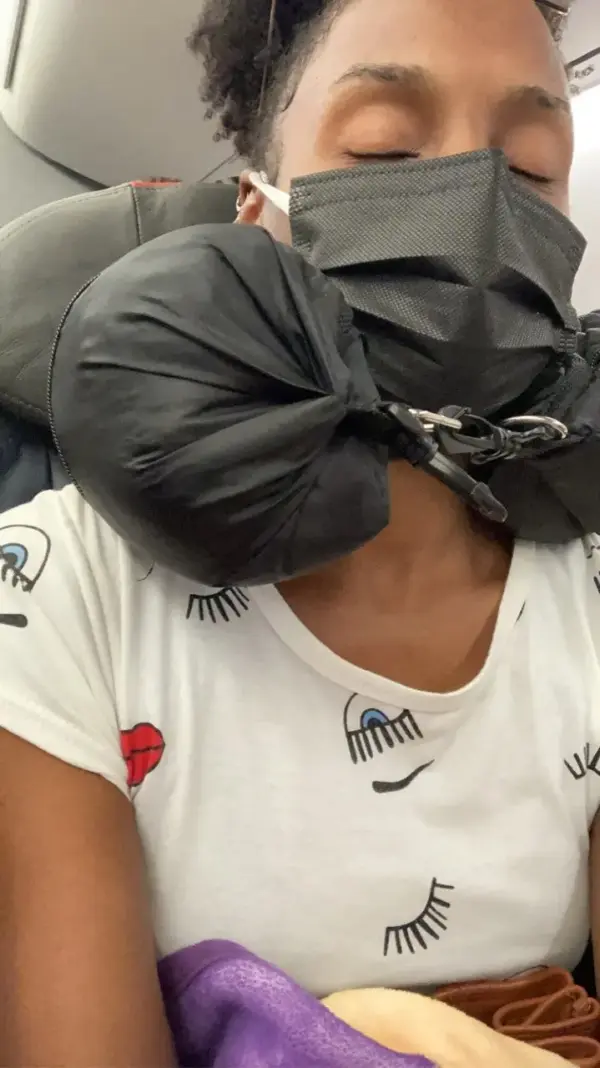 the tube ~ the only travel pillow you stuff with clothes - Image 2