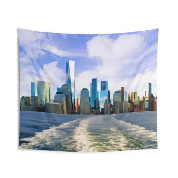 New york Skyline Tapestry - Image 2