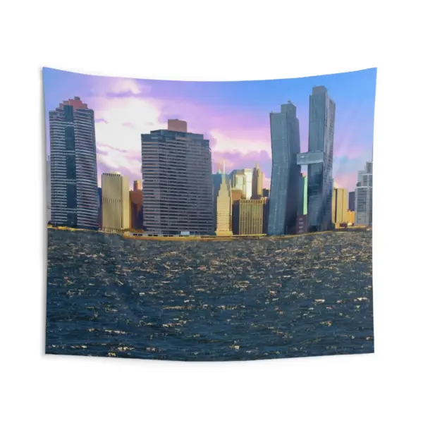 New york Skyline Tapestry - Image 2