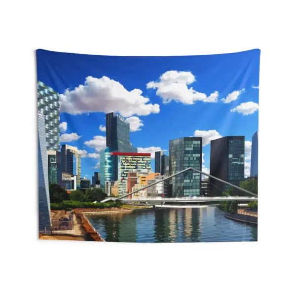 South korea Skyline Tapestry - Image 4
