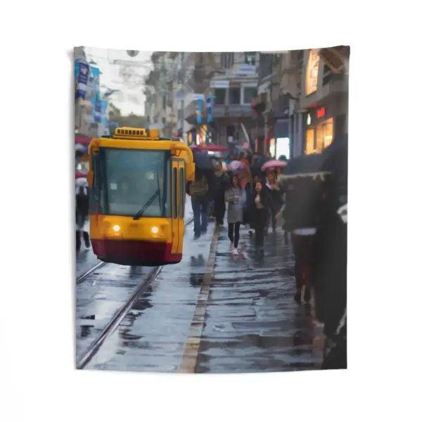 City Tram Tapestry - Image 2