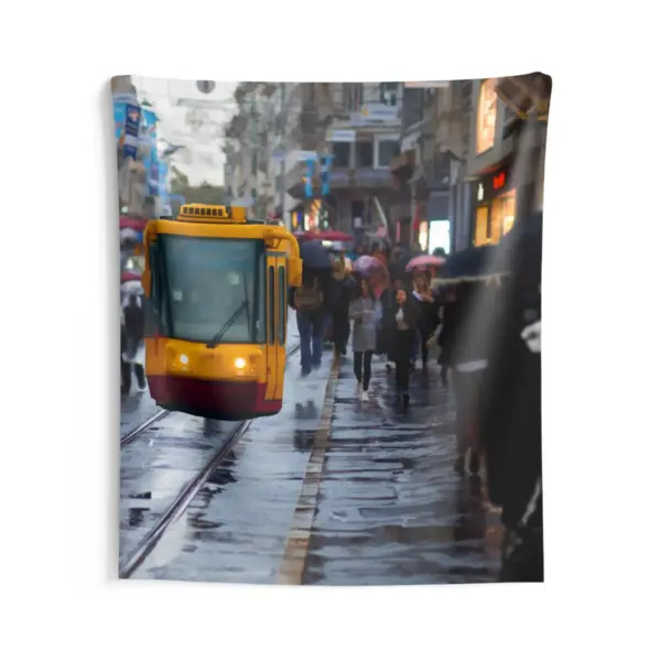 City Tram Tapestry - Image 3