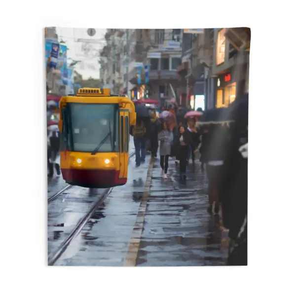 City Tram Tapestry - Image 4