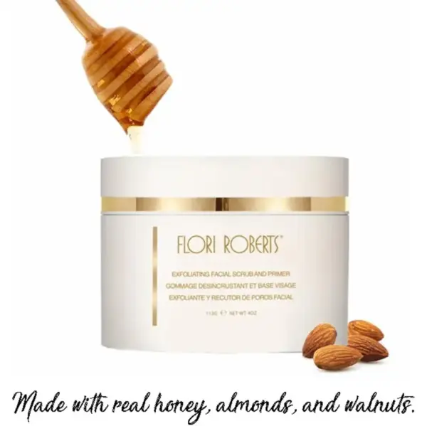 Flori Roberts Exfoliating Facial Scrub & Primer - Image 4