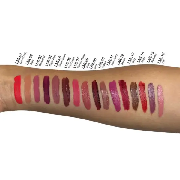 Liquid to Matte Lipstick - Ritzy - LML02 | Paraben free, Gluten free, Vegan, Cruelty free - Image 3