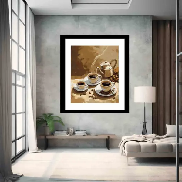 Coffee Framed Print Framed Print - Image 6