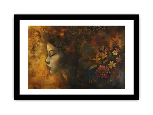 Deep thoughts Framed print