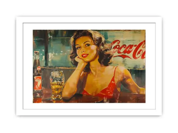 Coca Cola Framed Print-2 - Image 2