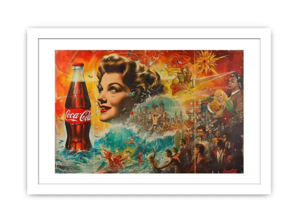Cold Drink Framed Print - Image 2