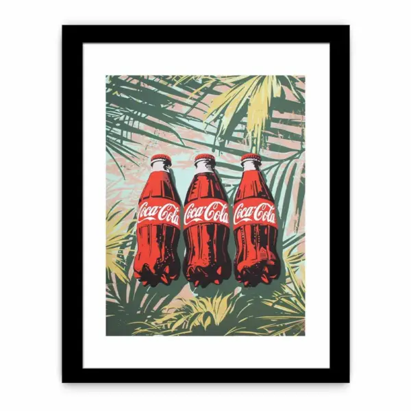 Coke Framed Print Framed Print