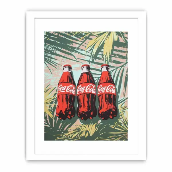 Coke Framed Print Framed Print - Image 2