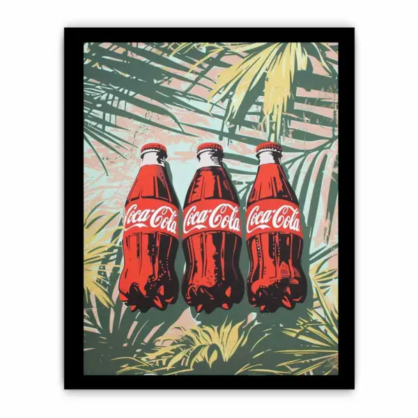 Coke Framed Print Framed Print - Image 3