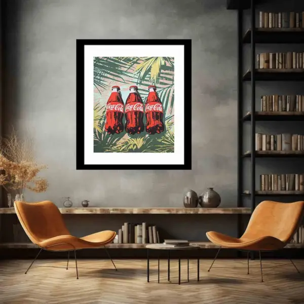 Coke Framed Print Framed Print - Image 5