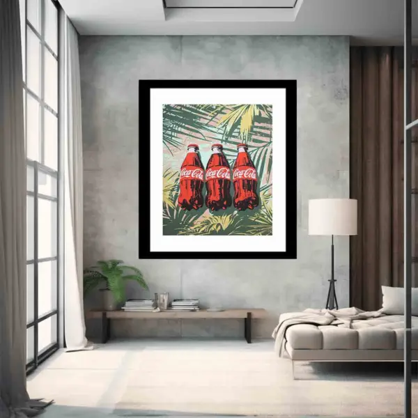 Coke Framed Print Framed Print - Image 6