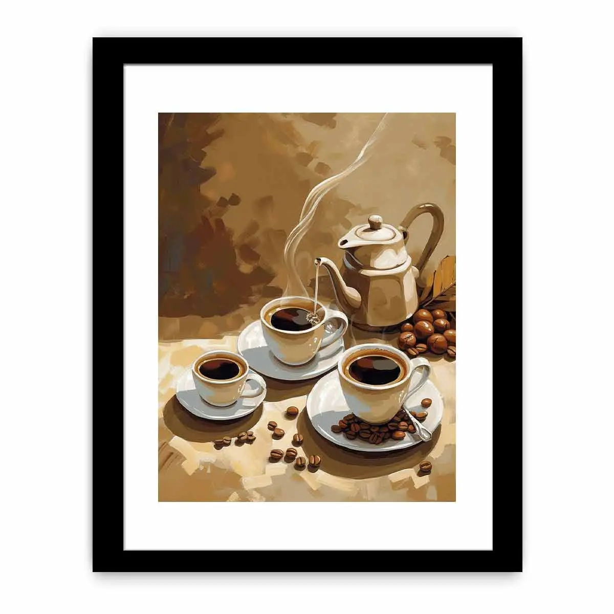 Coffee Vinatge Framed Print