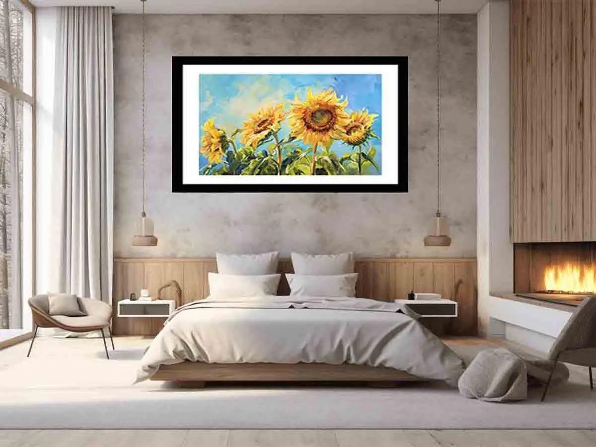 Summer Sunflowers Framed Print - Image 6