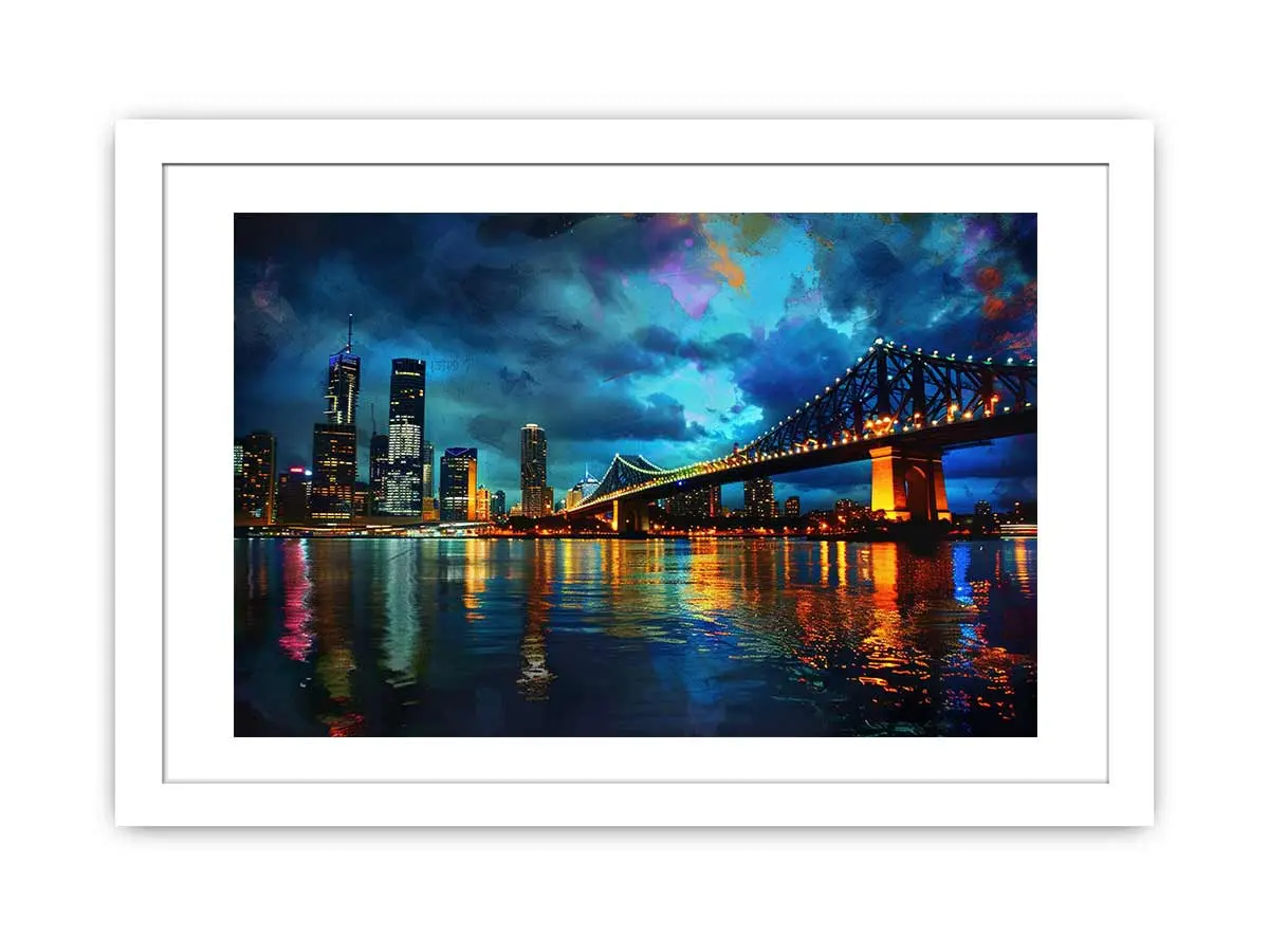 Brisbane River Framed Print - Image 2
