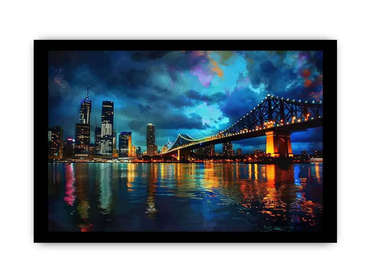 Brisbane River Framed Print - Image 3