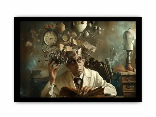 Genius Framed Print - Image 3