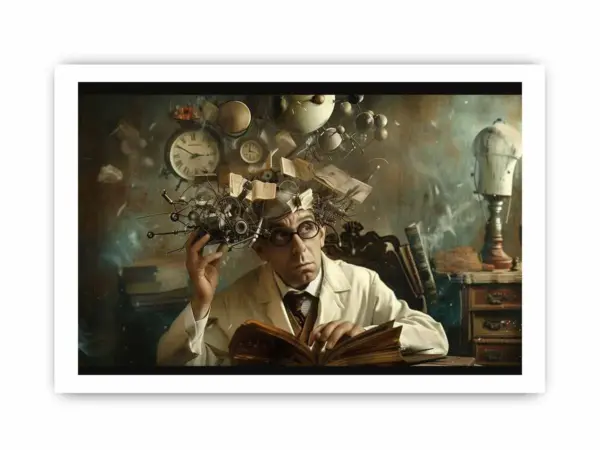 Genius Framed Print - Image 4