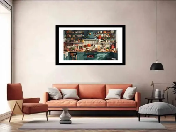 Kitchen Framed Framed Print - Image 5
