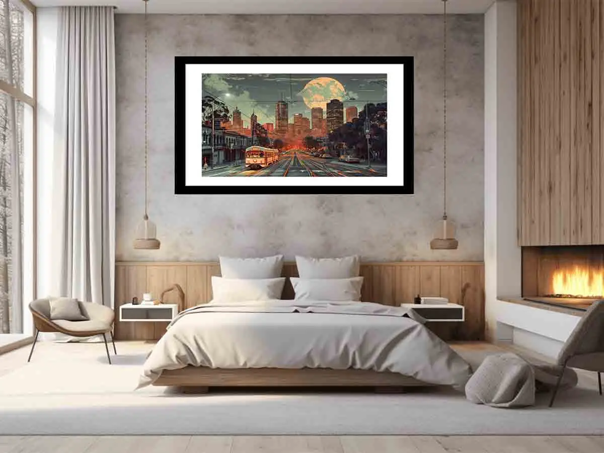 Melbourne Framed Print - Image 6