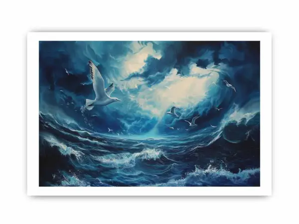 Ocean Framed Print - Image 4