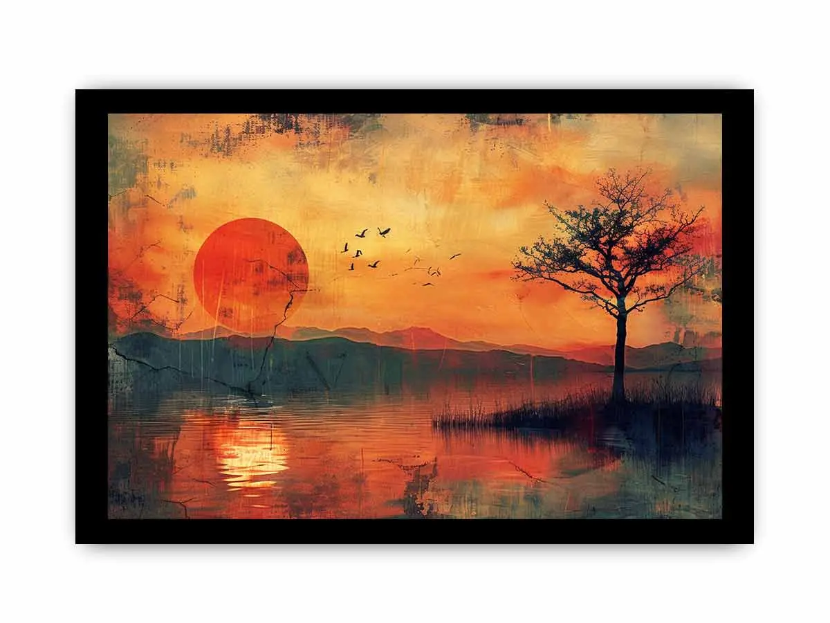 Sunset Framed Print - Image 3