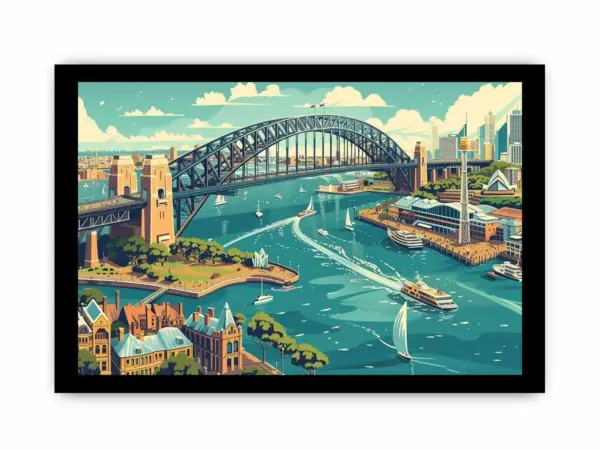 Sydney Framed Print - Image 3