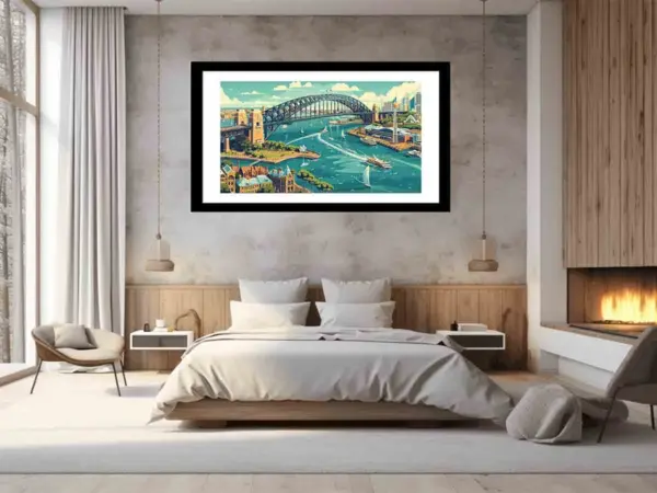 Sydney Framed Print - Image 6