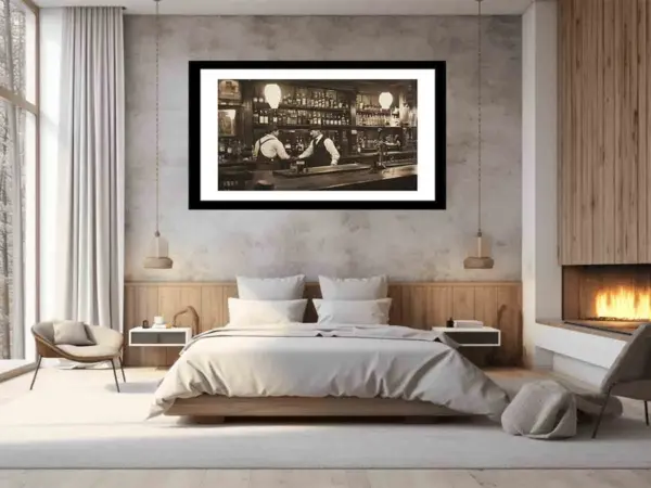 Vintage Bar Framed Print - Image 6